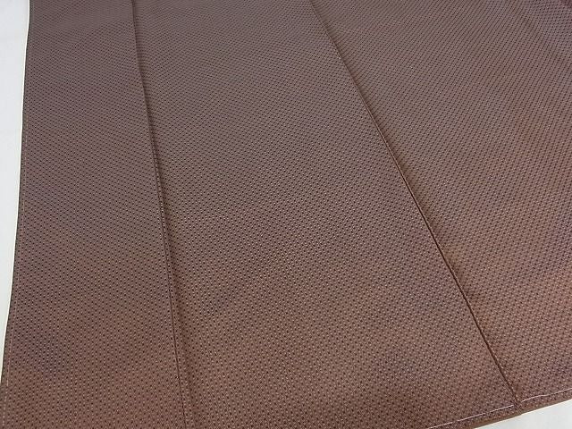 平和屋本店■希少　本場黄八丈　たつみ綾　紬　正絹　逸品　未使用　KAAA1043kk4