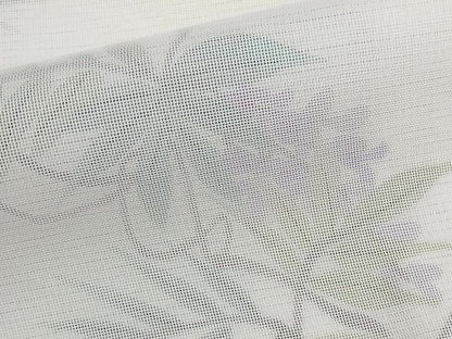 平和屋本店■極上　訪問着　無双仕立て　紗袷　紗×絽　手描き　藤花房　暈し染め　正絹　逸品　KAAA1046kk4