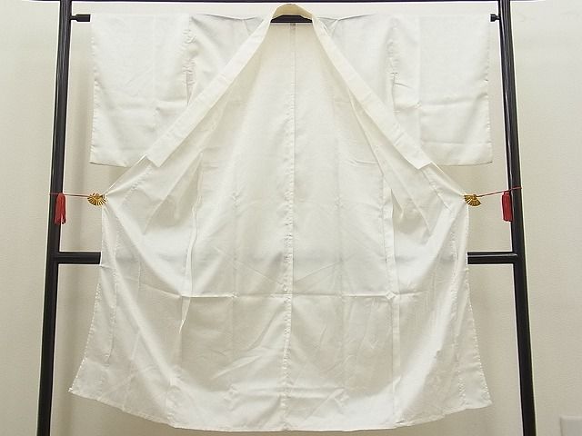 平和屋着物■長襦袢 無双仕立て 桐菱地紋 洗える着物 BAAE6067jr
