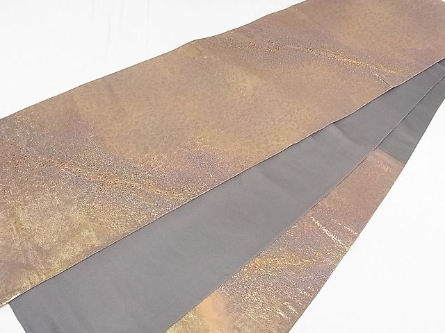 平和屋着物■六通柄袋帯 霞文 金糸 逸品 DAAD3728sf