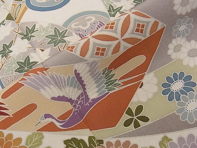 平和屋着物■豪華黒留袖 熨斗鳳凰 松竹梅 暈し染め 逸品 CAAD4176dy