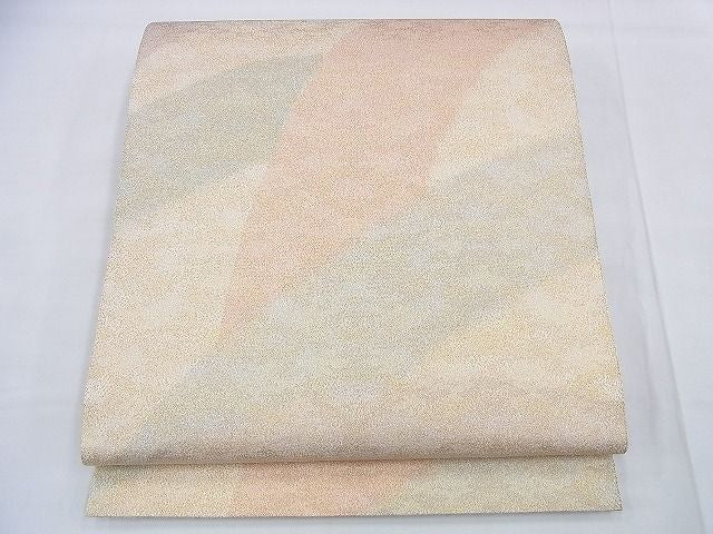 平和屋着物◎全通柄袋帯 砂子綴れ 吉祥文 金糸 逸品 BAAE3064wk