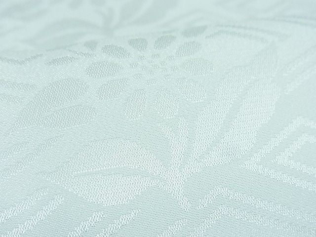 襦袢　薔薇　刺繍　紗綾形地紋　着物襦袢　着物　101t 平和屋着物□上質な長襦袢 袷 紗綾形草花地紋 暈し染め 逸品