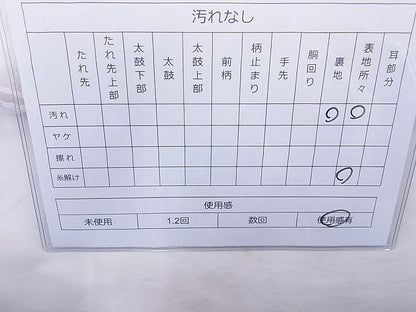 平和屋着物◎六通柄袋帯 唐織 正倉院孔雀花文 逸品 BAAE8659cm