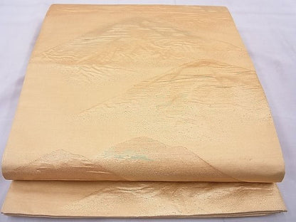 平和屋着物◎六通柄袋帯 遠山文 逸品 BAAE8668cm