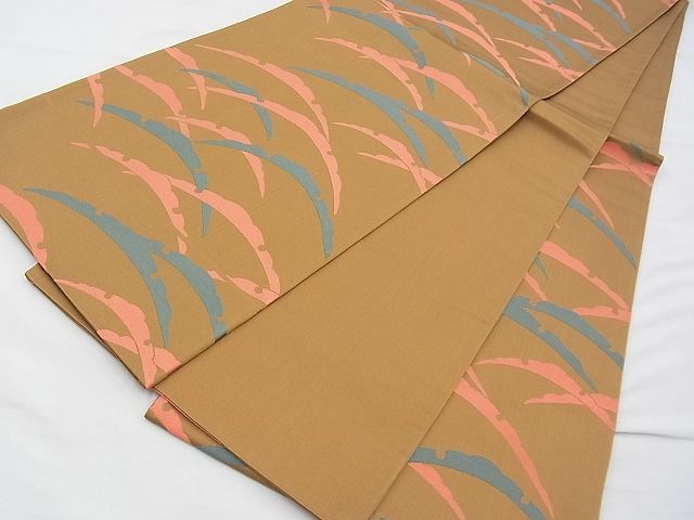 平和屋着物◎六通柄袋帯 唐織 雪芝 逸品 BAAE7693du