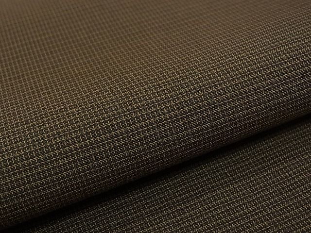 平和屋本店■極上　綿薩摩　本さつま　東郷織物謹製　手織　實篤　永江明夫　単衣　反端付き　木綿　逸品　CZAA0320s4