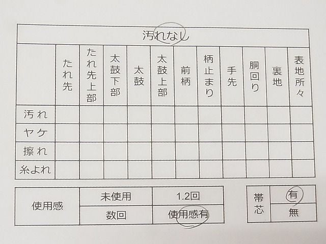 平和屋着物◎佐賀錦 六通柄袋帯 地紙花鳥文 金糸 逸品 CAAE3608ku
