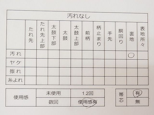 平和屋着物◎六通柄袋帯 亀甲向かい鳥花文 金銀糸 逸品 CAAE3631ku