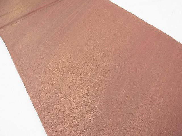 平和屋着物◎六通柄袋帯 霞文 金通し地 逸品 BAAF5691fk