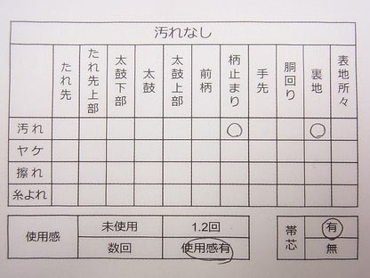 平和屋着物◎六通柄袋帯 唐織 地紙重ね流水草花文 金糸 逸品 CAAE4102eg