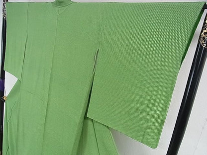 平和屋本店●極上 人間国宝 小宮康孝 江戸小紋 四つ菱 高島屋扱い 逸品 未使用 DZAA0998kh4