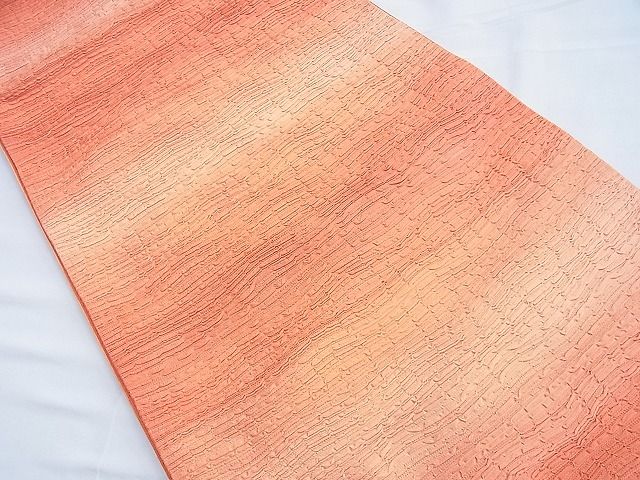 平和屋着物◎六通柄袋帯 ふくれ織 霞文 逸品 BAAF0970ow