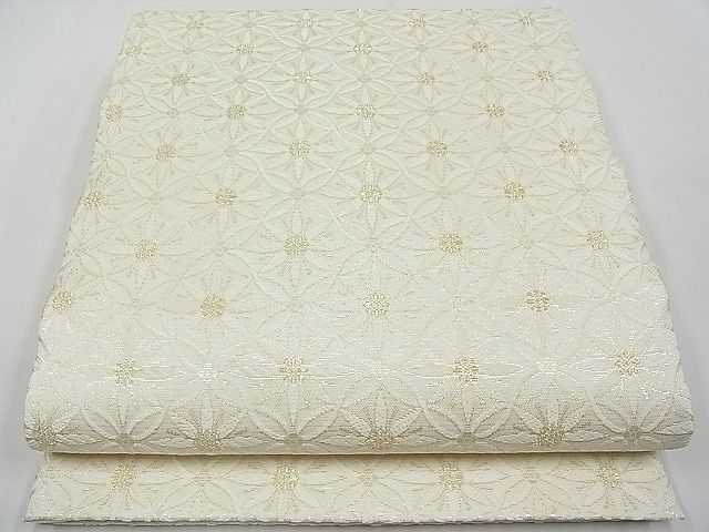 平和屋本店■極上　夏物　六通柄袋帯　唐織　花繋ぎ　金糸　逸品　CYAA0118s4
