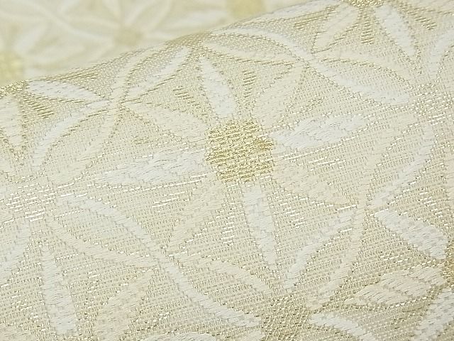 平和屋本店■極上　夏物　六通柄袋帯　唐織　花繋ぎ　金糸　逸品　CYAA0118s4