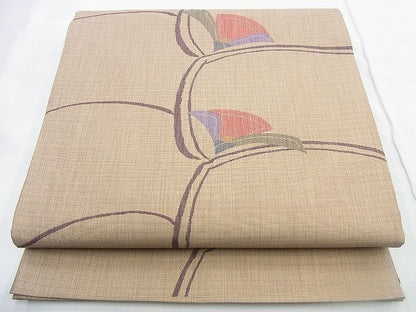 平和屋着物◎六通柄袋帯 舞花文 逸品 BAAF0184th
