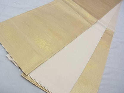 平和屋着物◎六通柄袋帯 霞文 引箔 逸品 BAAF2239du