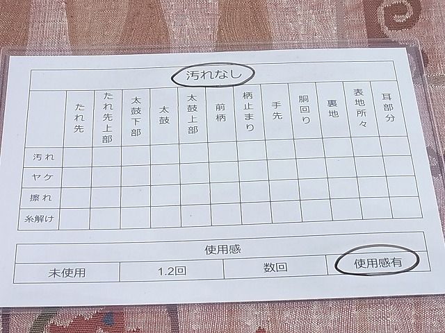 平和屋着物◎太鼓柄袋帯 吉祥文 金糸 逸品 BAAF2594ea