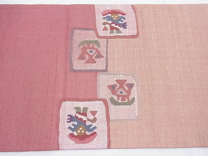 平和屋着物◎太鼓柄袋帯 吉祥文 金糸 逸品 BAAF2594ea