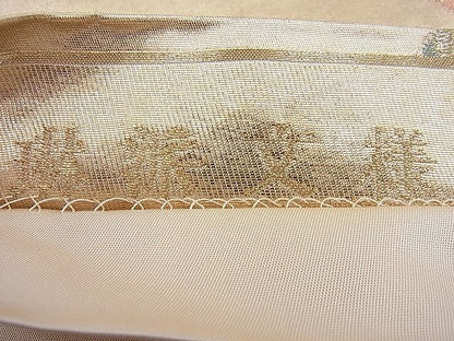平和屋着物◎六通柄袋帯 琳派文様 金糸 引箔 逸品 BAAF2698ea
