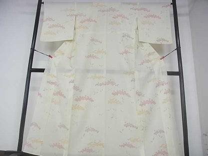 平和屋着物■夏物 小紋 絽 草花文 逸品 DAAE9084ar