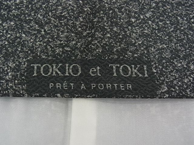 期間限定セール40％off●極上　人間国宝　羽田登喜男　TOKIOetTOKI　訪問着　鴛鴦　たたき染め　金彩　逸品　未使用　CZAA0460s4