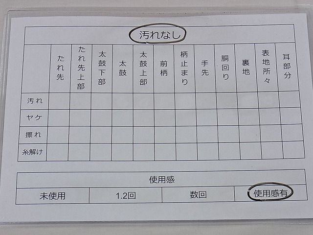 平和屋着物◎太鼓柄袋帯 紬地 流水文 逸品 BAAE9353hz