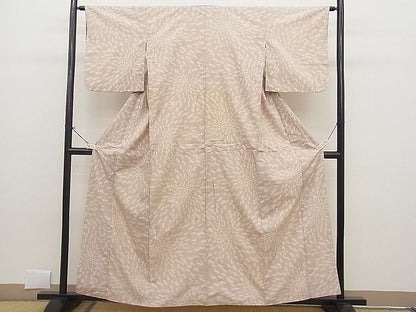 平和屋着物■上質な紬 花尽くし 逸品 BAAF4031jr