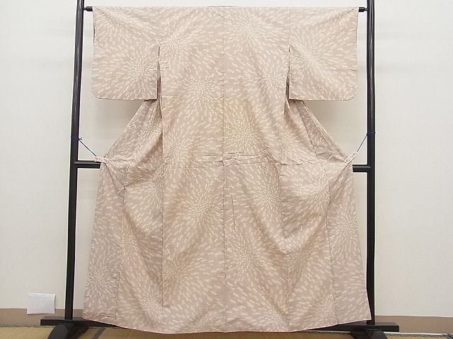 平和屋着物■上質な紬 花尽くし 逸品 BAAF4031jr