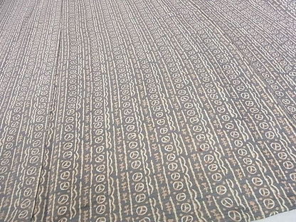 平和屋着物■夏物　小紋　絽　抽象文様　逸品　DAAE5630op