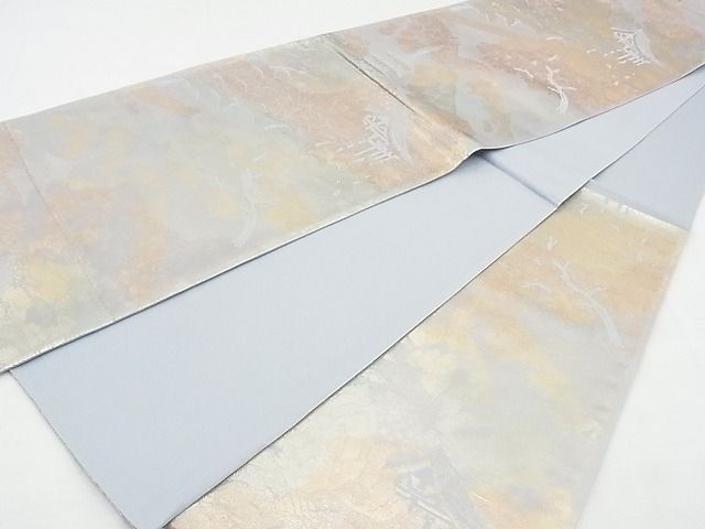 平和屋着物◎六通柄袋帯 京洛百景 東寺 引箔 逸品 BAAE9691ns