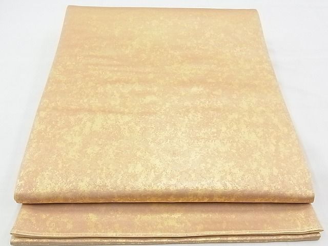 平和屋着物◎六通柄袋帯 霞文 漆 引箔 逸品 BAAE9697ns