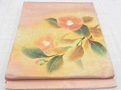 平和屋着物◎太鼓柄袋帯 草花文 逸品 BAAE9730ns