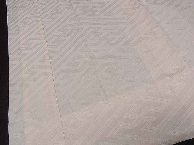 平和屋着物■上質な長襦袢 袷 紗綾形地紋 逸品 CAAD4471dy