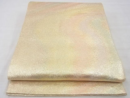 平和屋着物◎佐賀錦 六通柄袋帯 霞文 金糸 逸品 BAAE9800ns