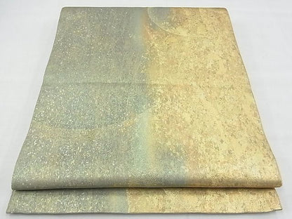 平和屋着物◎六通柄袋帯 霞文 引箔 逸品 BAAF7095ns