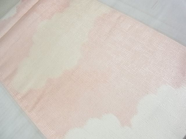 平和屋着物◎全通柄京袋帯　霞文　引箔　逸品　BAAF7133ns