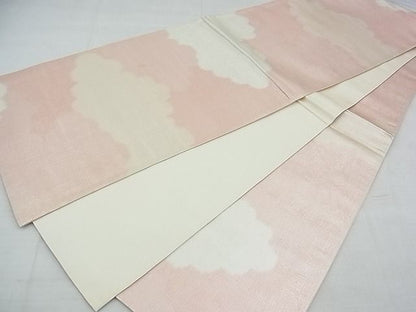 平和屋着物◎全通柄京袋帯　霞文　引箔　逸品　BAAF7133ns