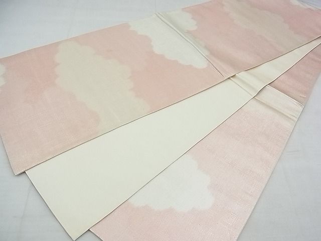 平和屋着物◎全通柄京袋帯　霞文　引箔　逸品　BAAF7133ns