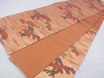 平和屋着物◎六通柄袋帯 唐織 蘭錦 金糸 逸品 BAAF7829ph