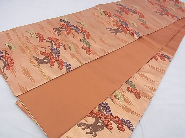 平和屋着物◎六通柄袋帯 唐織 蘭錦 金糸 逸品 BAAF7829ph