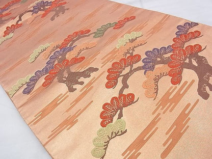 平和屋着物◎六通柄袋帯 唐織 蘭錦 金糸 逸品 BAAF7829ph