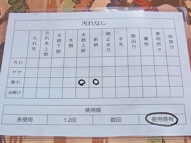 平和屋着物◎六通柄袋帯 唐織 蘭錦 金糸 逸品 BAAF7829ph
