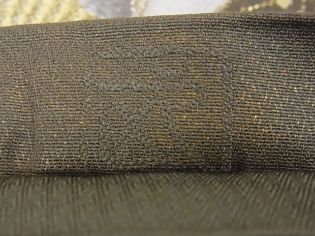 平和屋本店■最高級　人間国宝　北村武資　煌彩錦　六通柄袋帯　花蜀江　金銀糸　共箱付き　逸品　DZAA1053kh4