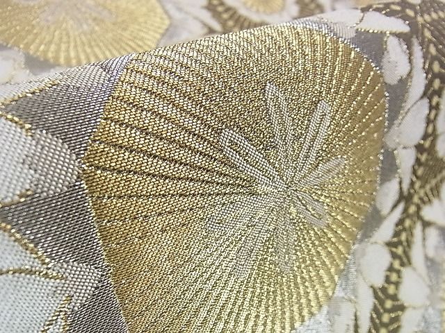 平和屋本店■最高級　人間国宝　北村武資　煌彩錦　六通柄袋帯　花蜀江　金銀糸　共箱付き　逸品　DZAA1053kh4