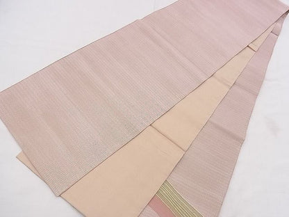 平和屋着物◎太鼓柄袋帯 横段文 金糸 逸品 BAAF8840hz