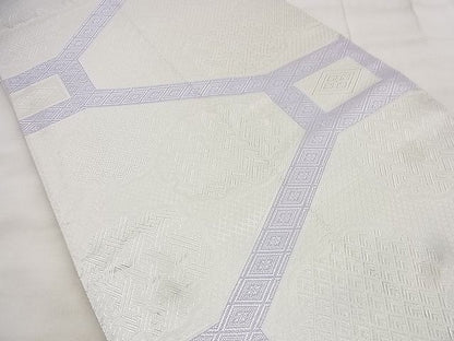 平和屋着物◎佐賀錦 六通柄袋帯 蜀江雪輪文 逸品 BAAF8654qt