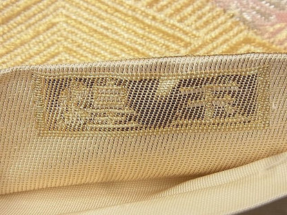 平和屋着物◎六通柄袋帯 煌玉 吉祥文 金銀糸 逸品 BAAF8655qt
