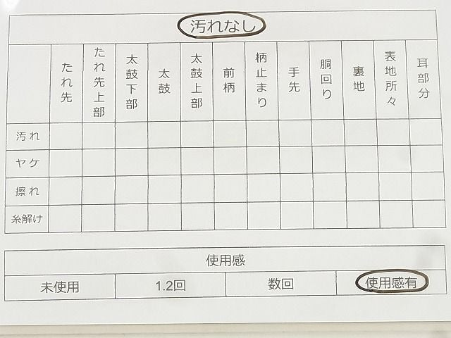 平和屋着物◎六通柄袋帯 唐織 雪輪花鳥文 金糸 逸品 BAAF8711qt
