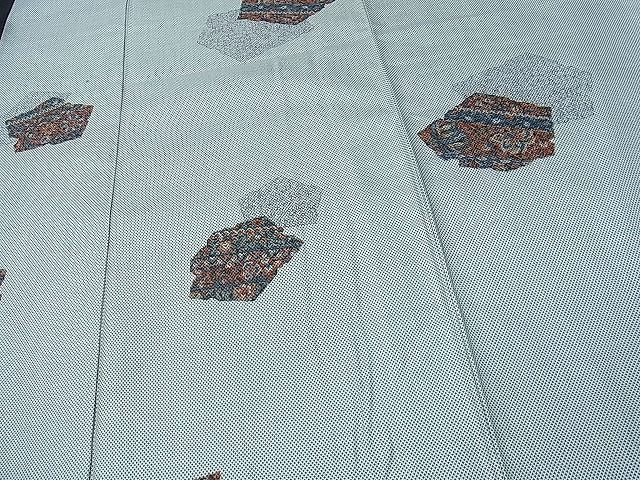 平和屋着物■上質なお召 吉祥文 逸品 CAAE9402ch